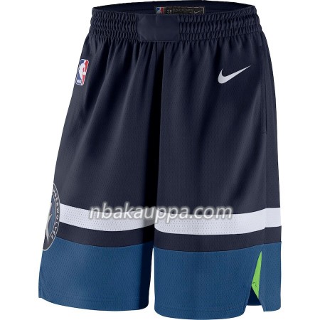 Minnesota Timberwolves Miesten Shortsit Musta 2018-19 Nike Swingman